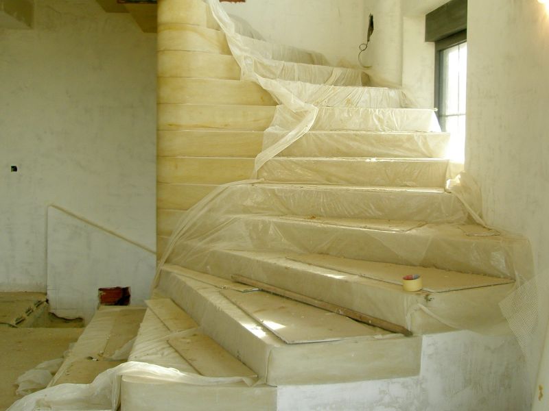 Escalera de piedra